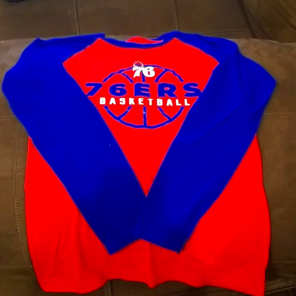 Kids Sixers long-sleeved T-shirt